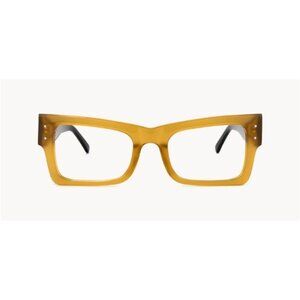 Vooglam Men's Eyeglass Frames Brown fashionable - Rectangle with Case NEW